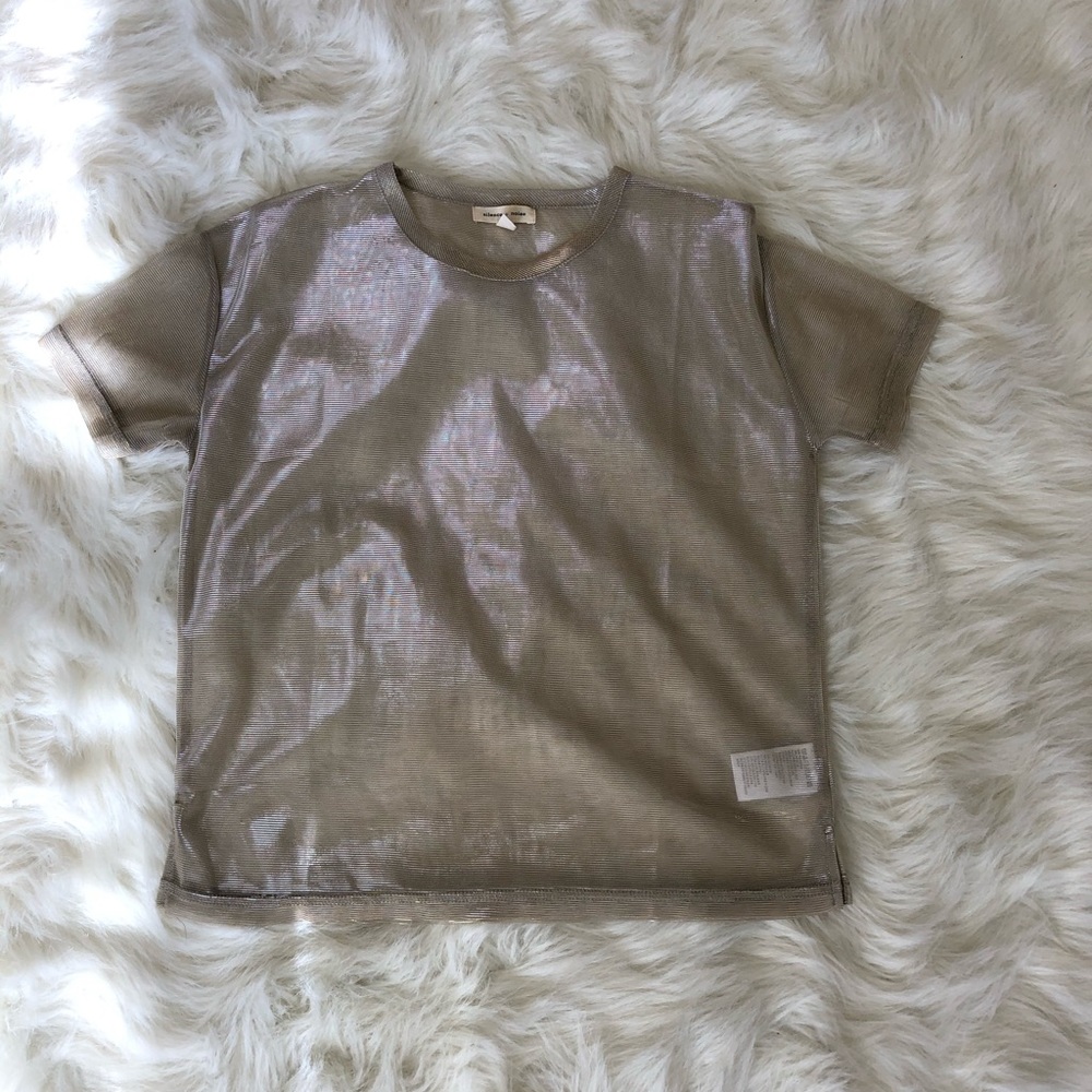 Sheer Gold Top